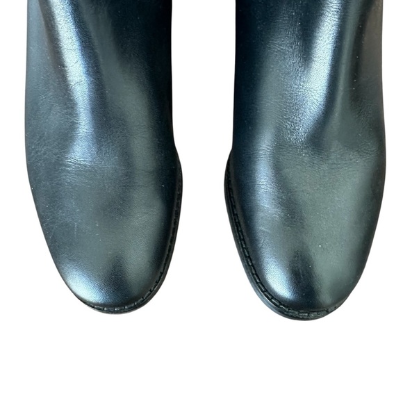 Cole Haan Haidyn‎ Block Heel Buttery Leather Ankle Booties in Black Size 7 - Picture 5 of 7